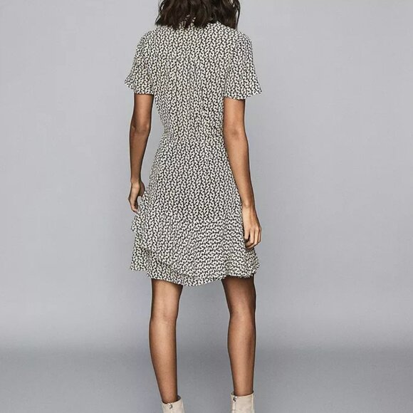 BNWT Reiss Wrap Dress, UK4/US 0 (MSRP $330) - Picture 8 of 8
